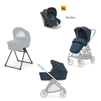 Pack Quattro Electa Darwin Recline Hudson Blue Inglésina