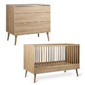 DUO LIT 140X70 + COMMODE QUAX FLOW HONEY