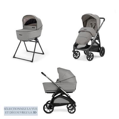 Poussette Duo Aptica Platinum Grey