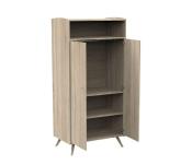 Armoire avec pieds 2 ptes 1 niche Access Bois