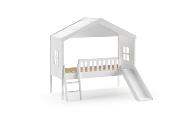 Lit Cabane Vipack Housebed Blanc 90x200