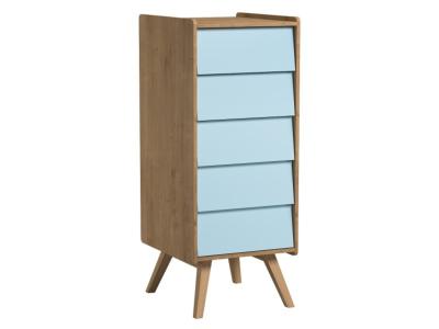 Chiffonnier Vox Vintage Bois/Bleu