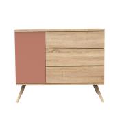 Commode Sauthon Seventies Terracotta