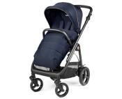 Poussette Trio Veloce + Siège auto Primo Viaggio SLK + Nacelle Culla Belvedere et support Blue Shine Peg Perego