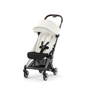 Poussette Cybex Coya Châssis Chrome Assise Off White