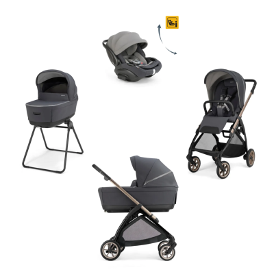 Poussette Quattro Electa Darwin EVO Garage Grey Inglesina