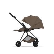 Poussette Duo Mios Confort Matt Black / Coconut Brown avec Nacelle Pliable Cybex