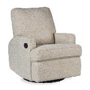 Rocking Chair Quax Swivel & Gliding Electric Recliner - Teddy Taupe