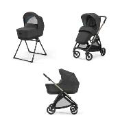 Poussette System Duo Electa Upper Black Inglsina