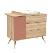 Commode Sauthon Seventies Terracotta