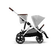 Poussette Cybex Gazelle S Lava Grey châssis gris