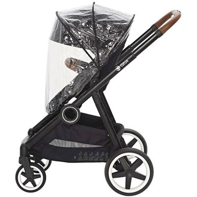 protège pluie poussette double