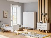 Lit 140x70 Vox Vintage Blanc