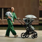 Poussette Bugaboo Fox 5 Combiné 2 en 1 Black / Forrest Green
