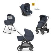 Poussette Quattro Aptica Resort Blue DARWIN RECLINE Inglsina