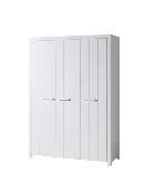 Armoire 3 Portes Vipack Erik Blanc