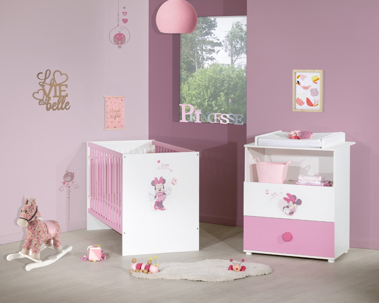Lit bébé Minnie Babyprice Bébé et Compagnie
