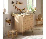 Commode avec pieds 3 tiroirs Access Bois