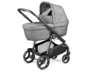 Poussette Trio Veloce + Siège auto Primo Viaggio SLK + Nacelle Culla Belvedere et support Mercury Peg Perego