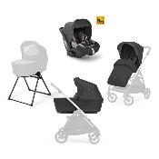 Pack Quattro Electa Darwin Upper Black Silver Inglésina