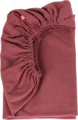 Drap housse 140x70 Pure Vox Bordeaux