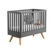 Lit bébé 120x60 Vox Nature gris