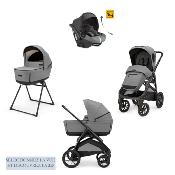 Poussette Quattro Aptica XT Canyon Grey Darwin Recline Inglésina