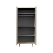Armoire 2 Portes Sauthon Nature