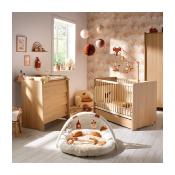 Duo Lit 120x60 + Commode + Plan à Langer Sauthon Cannelle