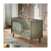 Duo Lit 120x60 + commode + plan a langer Sauthon Eléonore Kaki