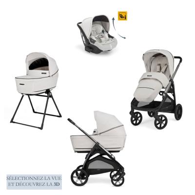Poussette Quattro Aptica Ivory Darwin Recline Inglésina