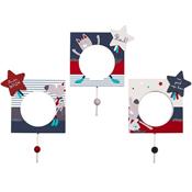 Set de 3 patères