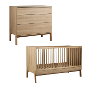DUO LIT 140X70 + COMMODE QUAX ASHI HONEY