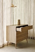 DUO LIT 120X60 + COMMODE QUAX FLOW HONEY