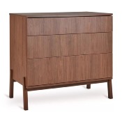 DUO LIT 120x60 + COMMODE QUAX ASHI CHATAIGNIER