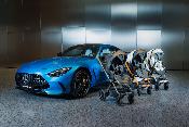 Poussette Duo Mercedes AMG GT² Nuit noire