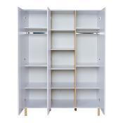 Armoire 3 portes Quax Mono White