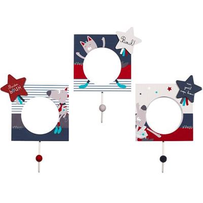 Set de 3 patères