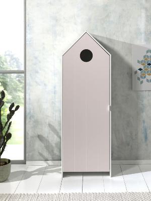 Armoire Vipack Casami 1 Porte Rose