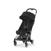 Poussette Cybex Coya Châssis Chrome Assise Sepia Black