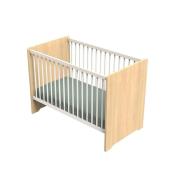 Duo Lit 120x60 + Commode + Plan à Langer Sauthon Vanille