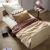 Lit bébé évolutif 70x140 - Little Big Bed en bois décor chêne vintage My Love