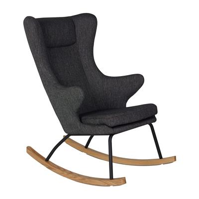 Rocking Chair adulte deluxe Black Quax