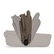 Nacelle Pliable Luxe Priam Style Coconut Brown