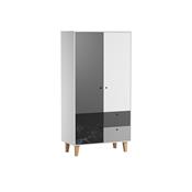 Armoire 2 portes Concept Vox Bleu