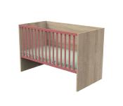 Lit 140x70 évolutif en lit junior 90x190 et 140x190 Nova Rose Canyon