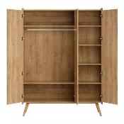 Armoire 3 Portes Vox Vintage Bois