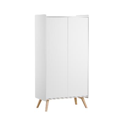 Armoire 2 Portes Vox Vintage Blanc