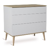 DUO LIT 140X70 + COMMODE QUAX FLOW WHITE 