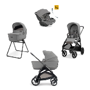 Poussette Quattro Aptica Crystal Grey Darwin Evo Inglesina
